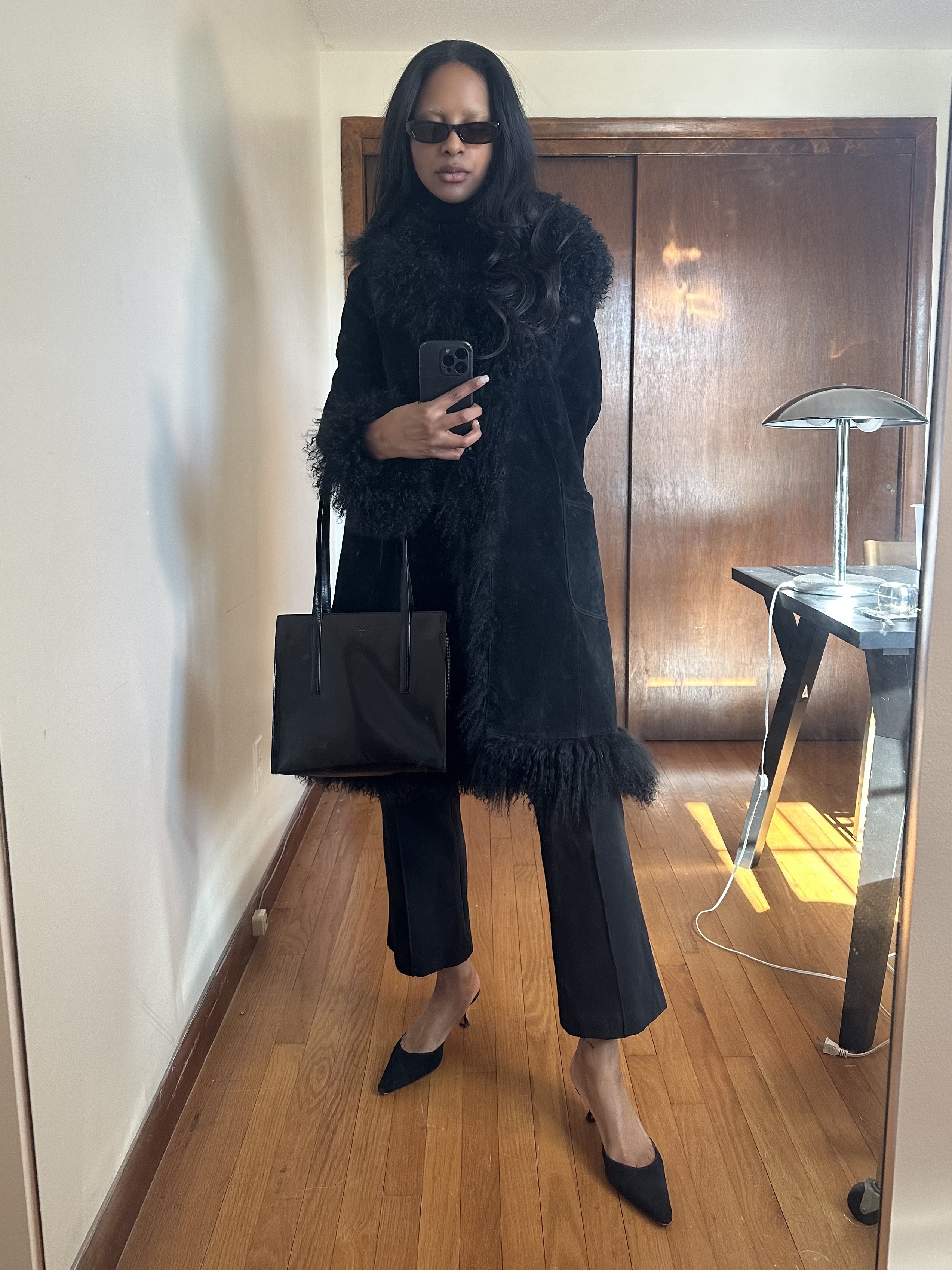 Maya Moore wearing coats