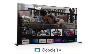 Google TV on Sony A90J OLED TV