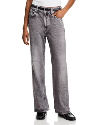 Bloomingdale's, Rag & Bone Miramar Shea High Rise Relaxed Cotton Terry Sweatpant Jeans