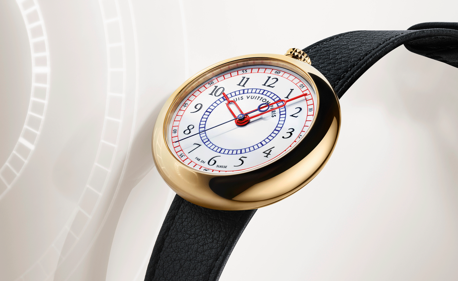 watch with white dial