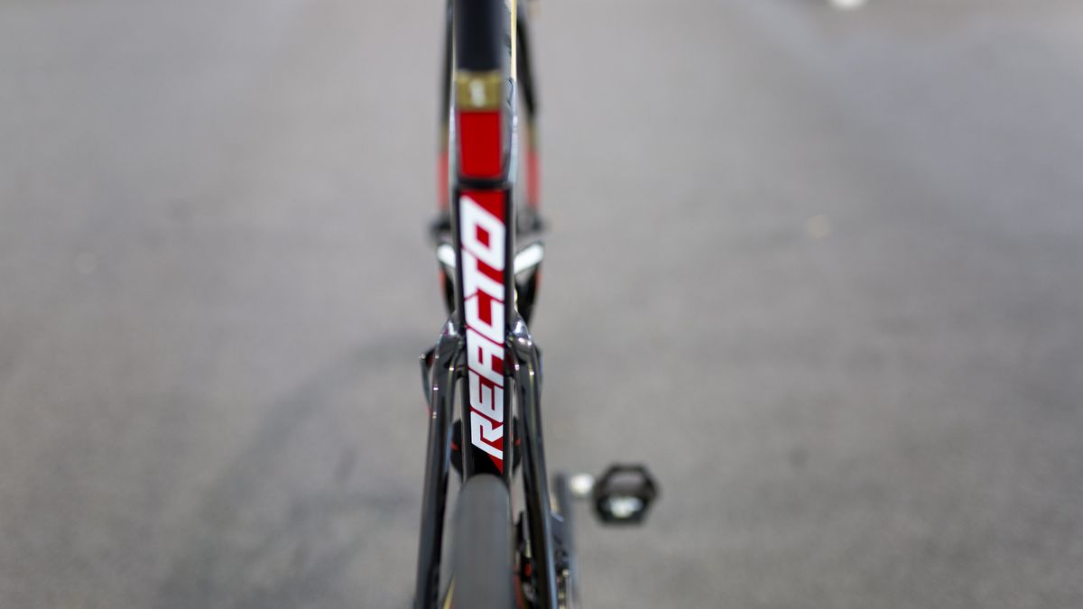 The brake position on the bike results in a neat rear end