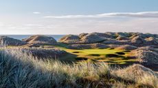 A hole at Trump International Golf Links Scotland