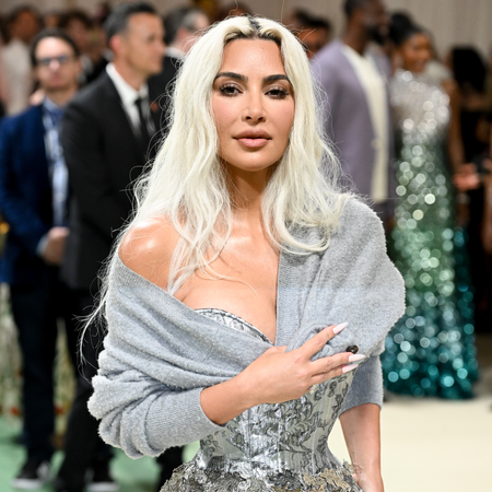 Kim Kardashian attends The 2024 Met Gala Celebrating "Sleeping Beauties: Reawakening Fashion" at The Metropolitan Museum of Art on May 06, 2024 in New York City. 