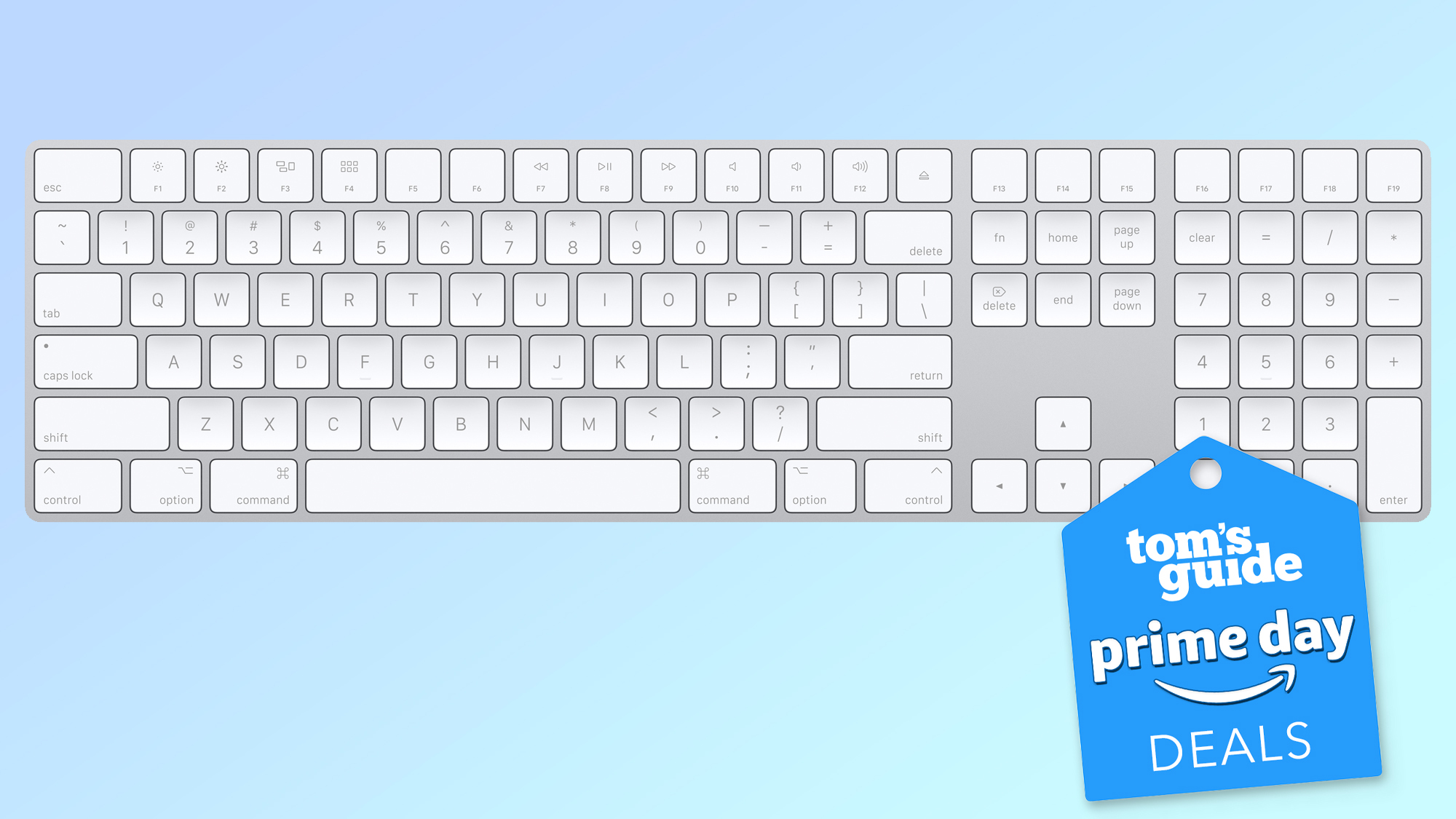 Apple Magic Keyboard with Numeric Keypad Prime Day deal