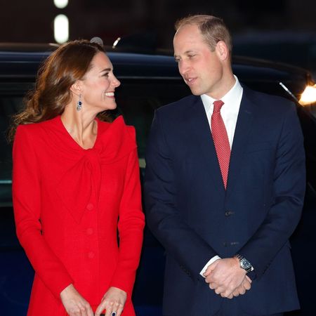 The Prince and Princess of Wales arrive at the 'Together at Christmas' community carol service at Westminster Abbey in 2021