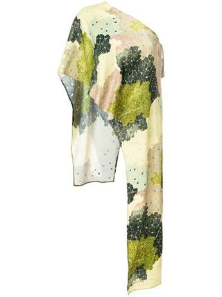 Clothing, Green, Yellow, Sleeve, T-shirt, Textile, Beige,