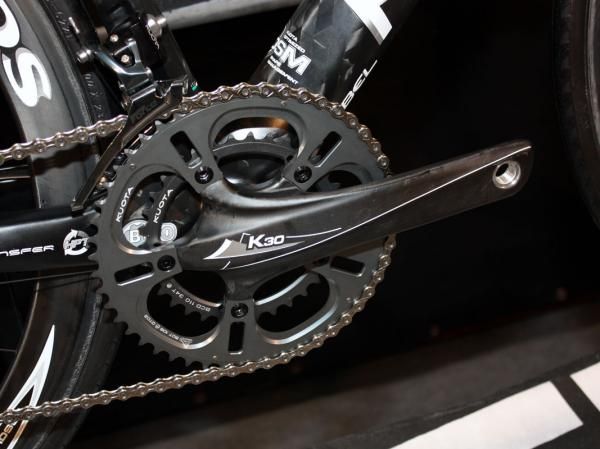 Kuota offers its own BB30-compatible crank on some 2011 bikes.
