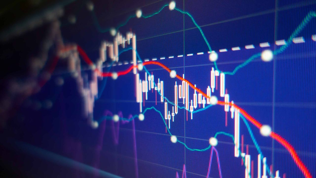 Stock chart concept art