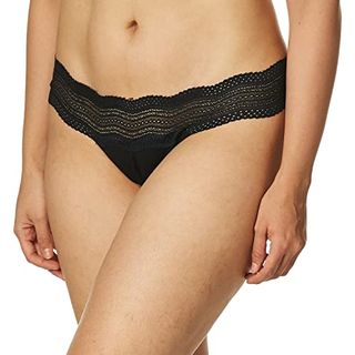 Cosabella Women's Dolce Thong, Black, One Size