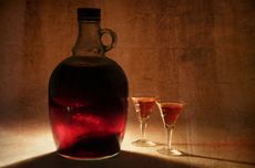 A bottle of tincture 