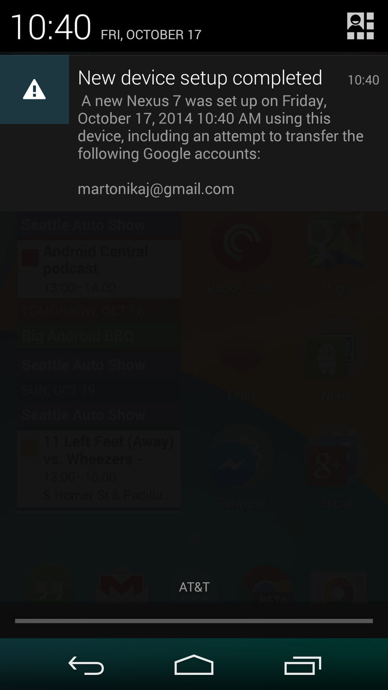 Tap &amp; Go setup on phone