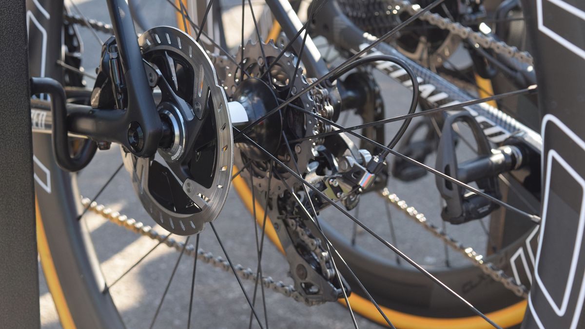 The new Specialized Roubaix is disc-only and all pro riders look to be racing disc instead of rim brakes which have been seen in the past few years