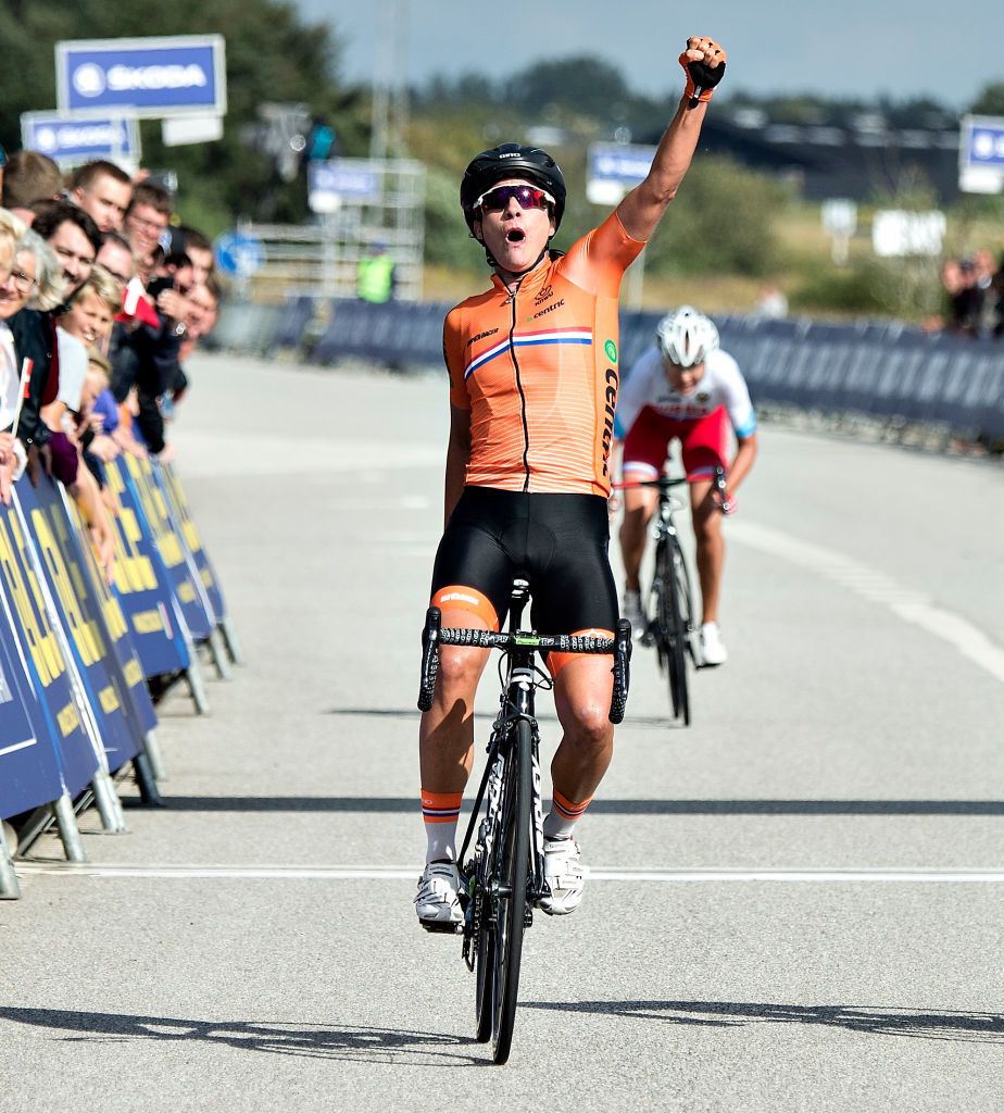 Marianne Vos (Netherlands) wins the European Championships