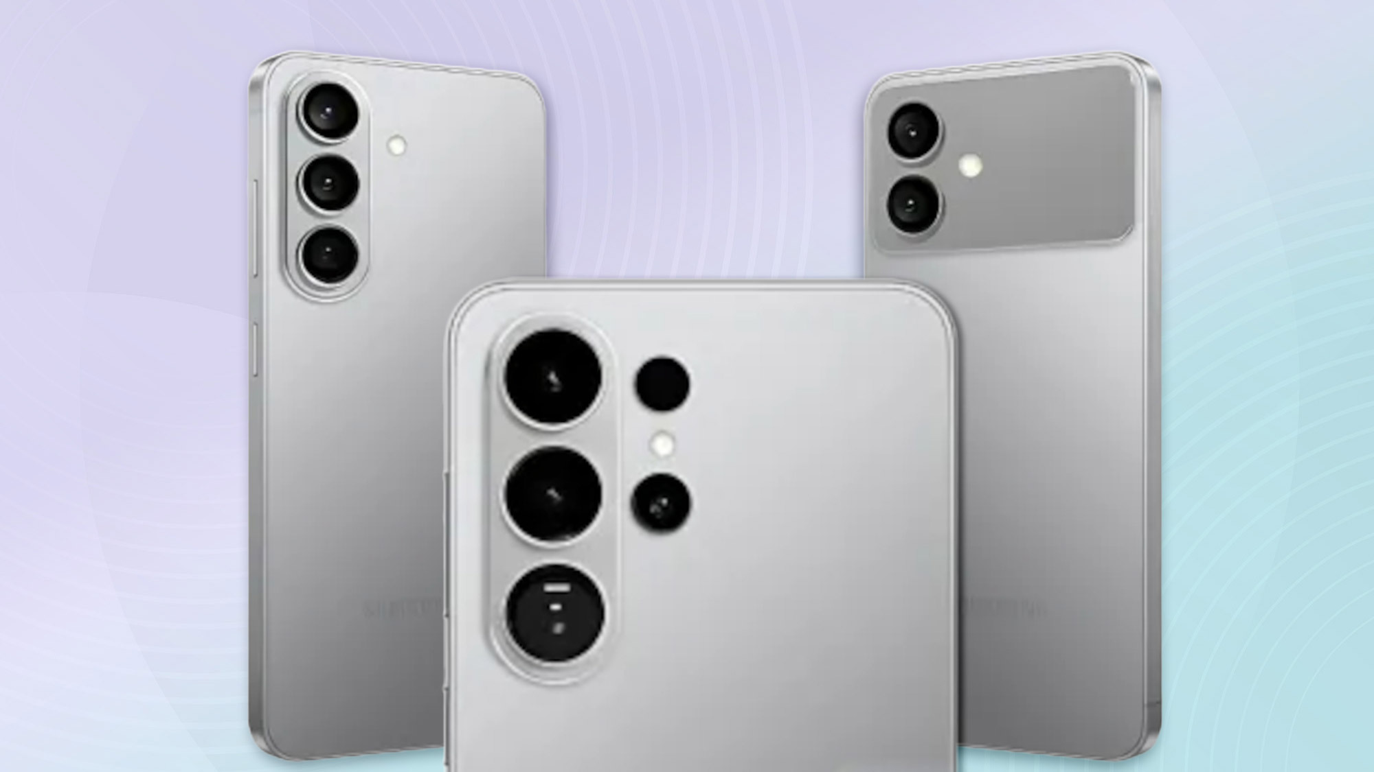SmartPrix renders of the galaxy s26 phones