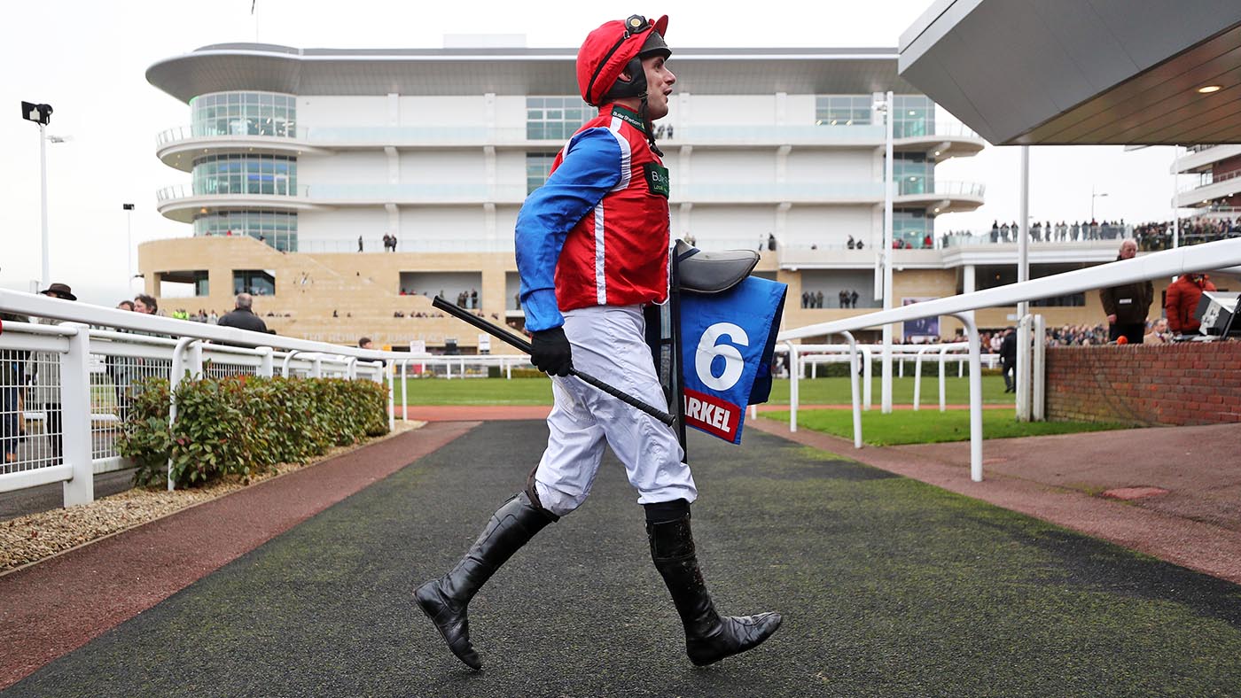David Bass after the Markel Insurance Handicap Chase during the New Year's Day meeting at Cheltenham Racecourse.