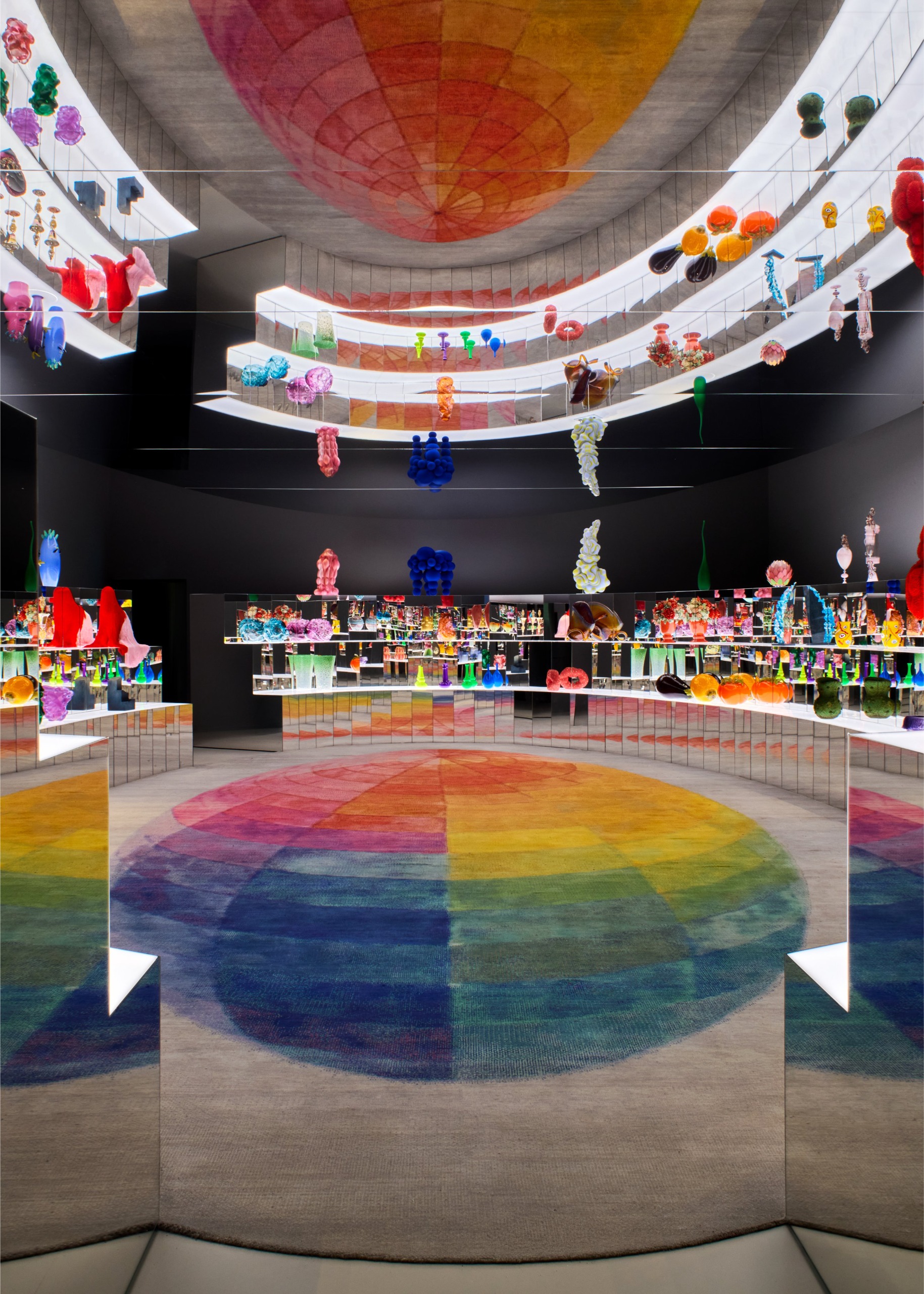 Installation view of Homo Faber 2026 by Es Devlin