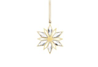 Swarovski's Golden Star Ornaments