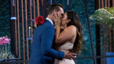 love is blind season 3 couples alex and brennon kissing after engagement