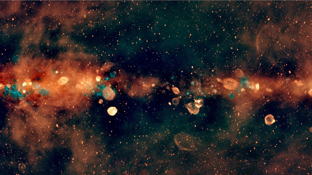 Explore the Milky Way like never before in this stunning new color map (image)