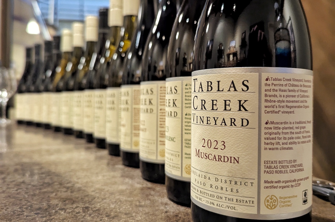 Tablas Creek chateauneuf grapes