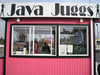 'Java Juggs' coffee carts were allegedly fronts for prostituting baristas