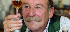 Charlie MacLean, whisky connoisseur, pictured at his home in Edinburgh (©Ian Rutherford/Country Life Picture Library)