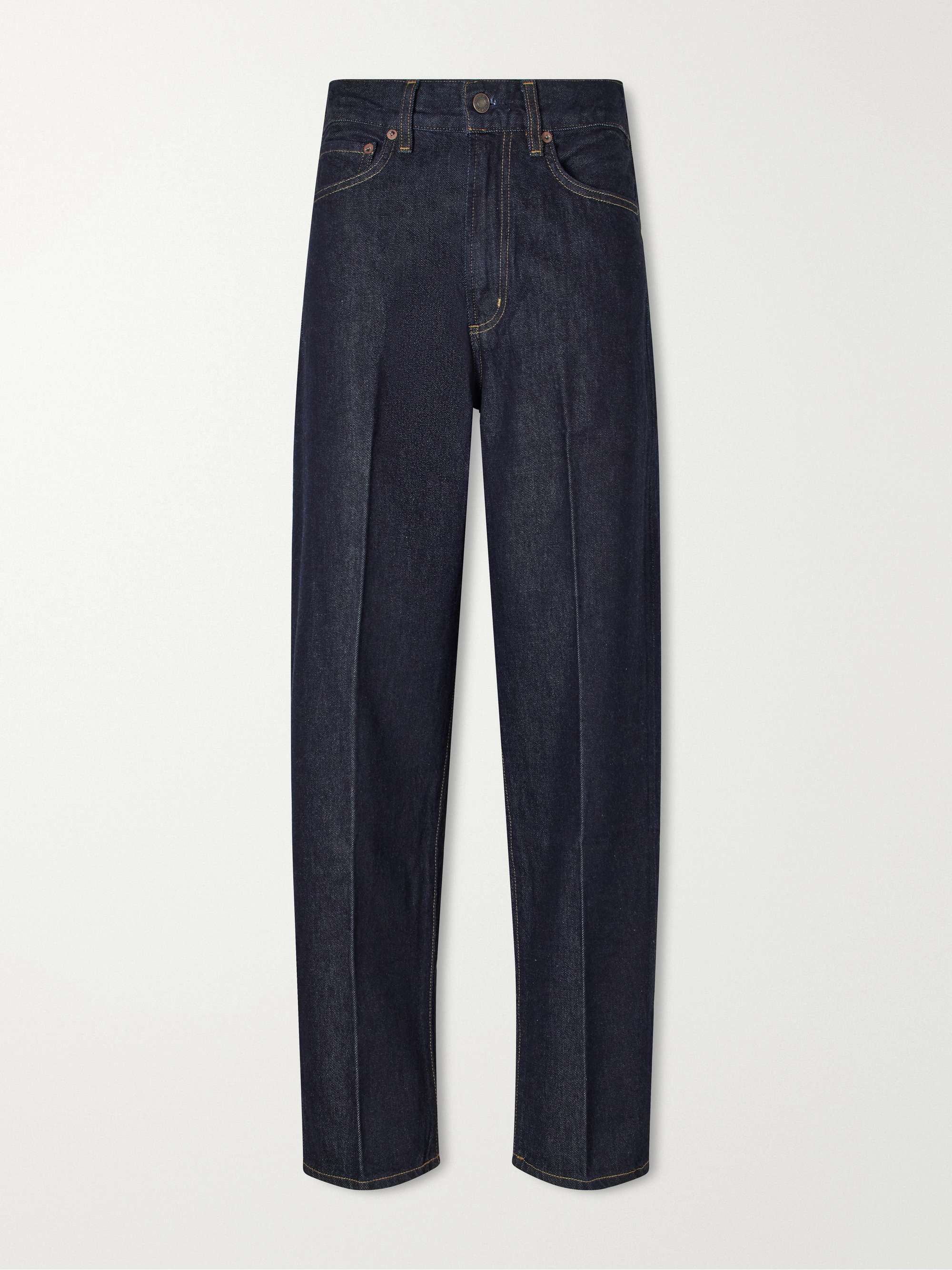 80's High-Waist Tapered Jeans