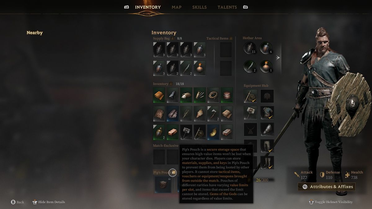 A series of images showing the various systems and mechanics in Mistfall Hunter, an extraction shooter ARPG by Bellring Games.
