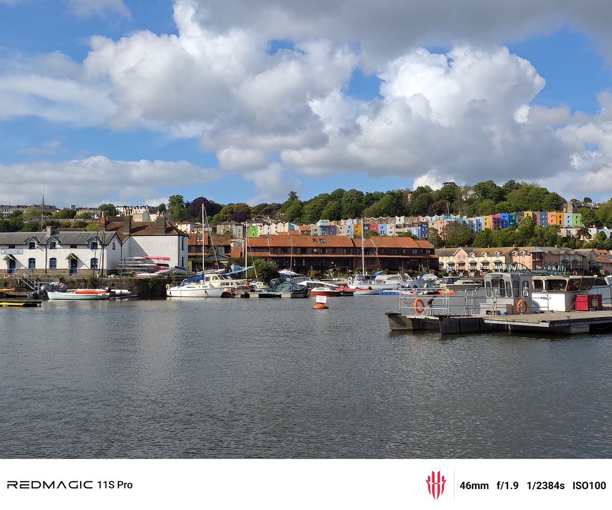 Photos of a harbor taken on the RedMagic 11S Pro