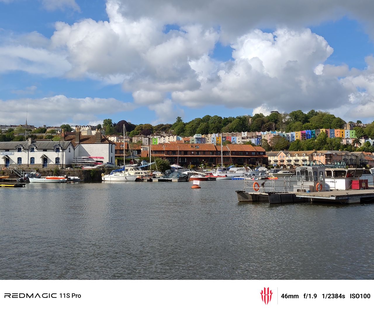 Photos of a harbor taken on the RedMagic 11S Pro