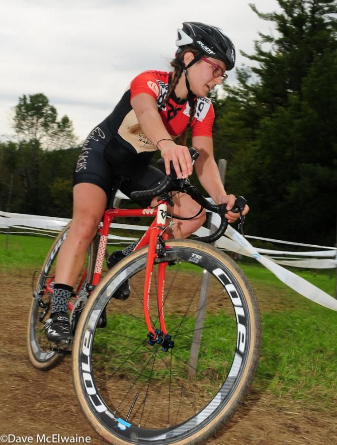 BrittLee Bowman (House Industries/Richard Sachs/RGM) riding in the new team colors