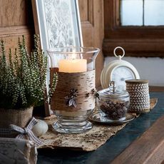 craft hurricane lamp