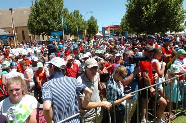 The Tour Down Under's popularity
