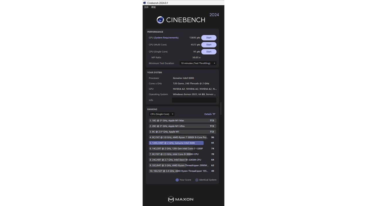 Xeon Platinum 8580