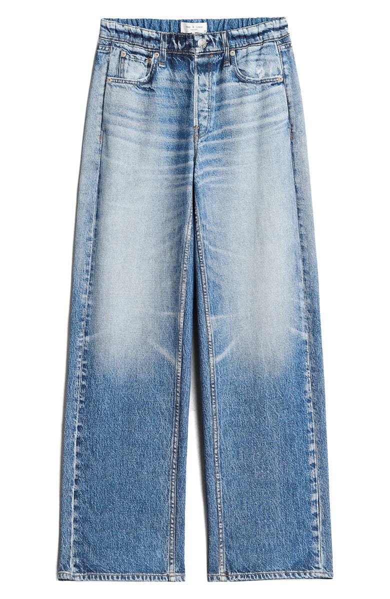 Miramar Wide Leg Cotton Terry Sweatpant Jeans