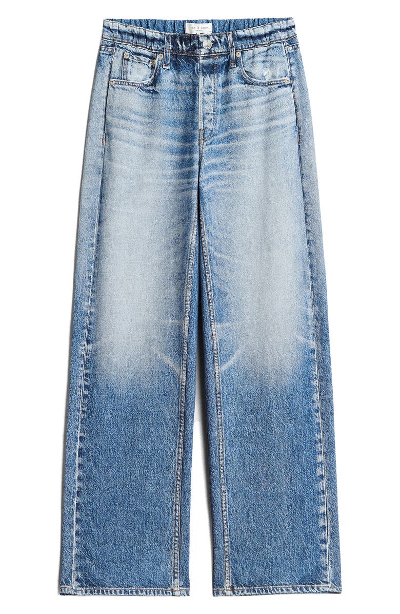 Miramar Wide Leg Cotton Terry Sweatpant Jeans