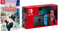 Nintendo Switch (Neon Red/Neon Blue) + Monopoly