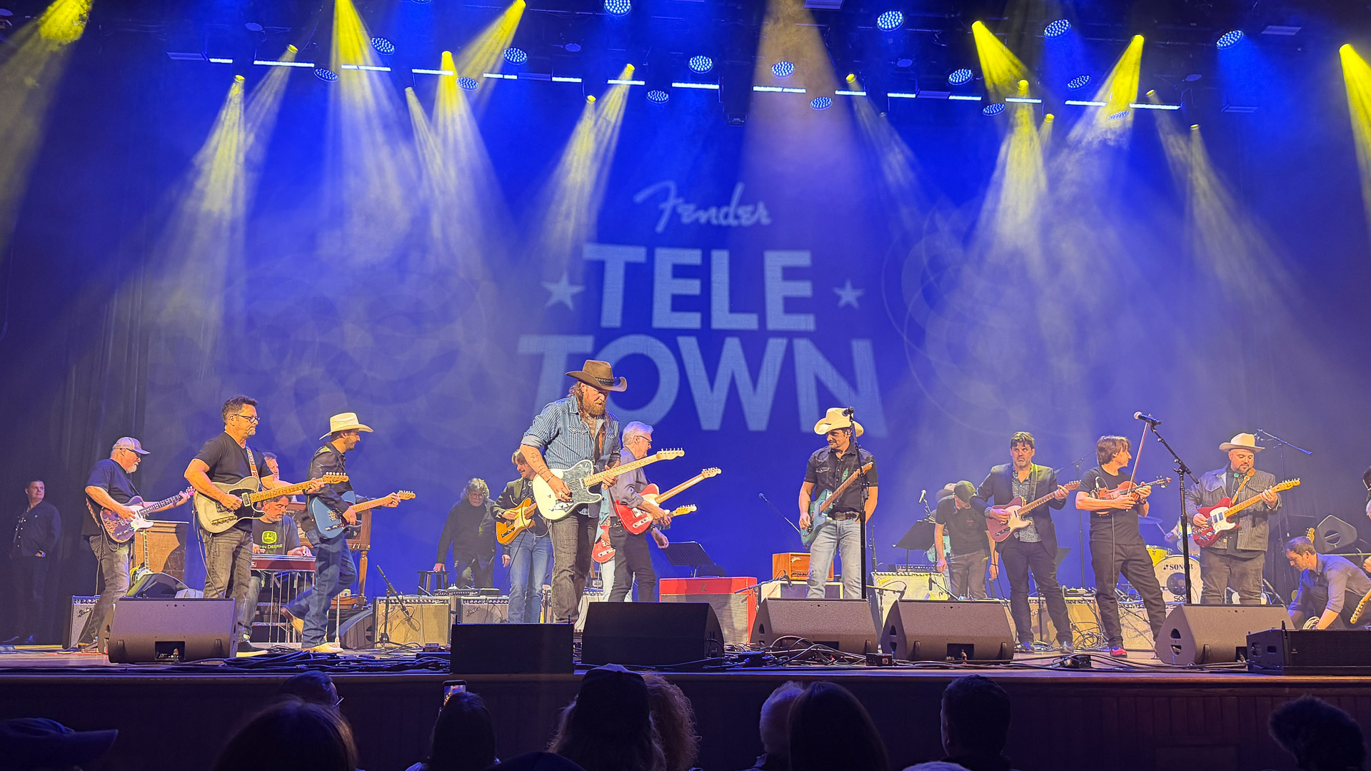 Fender Tele Town concert in Nashville