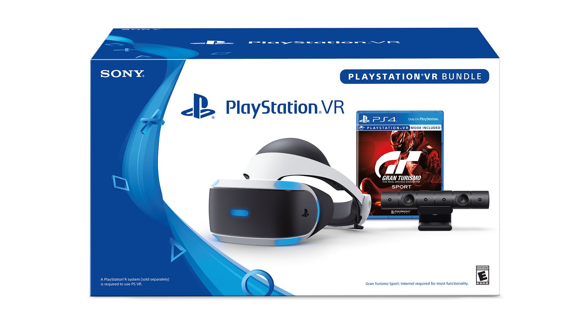 PlayStation VR bundle includes GT Sport and a PS4 camera all for
