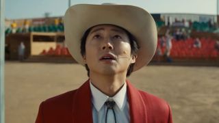 Steven Yeun as Ricky "Jupe" Park in "Nope."