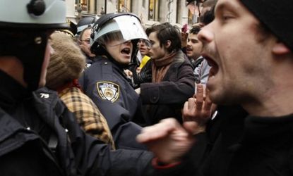 Occupy Wall Street demonstrators 