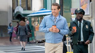 Ryan Reynolds and Lil Rel Howery in Free Guy