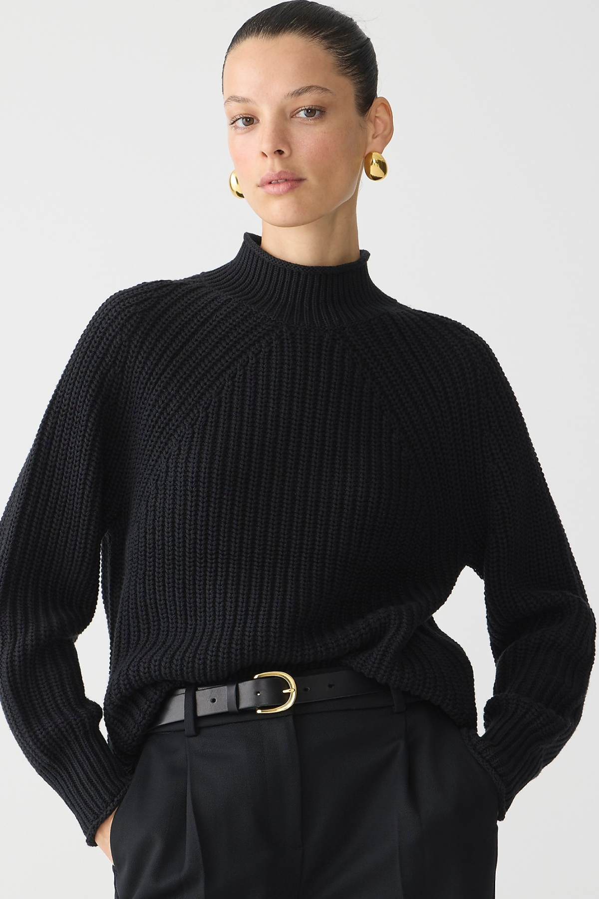 J.Crew Relaxed Rollneck Sweater
