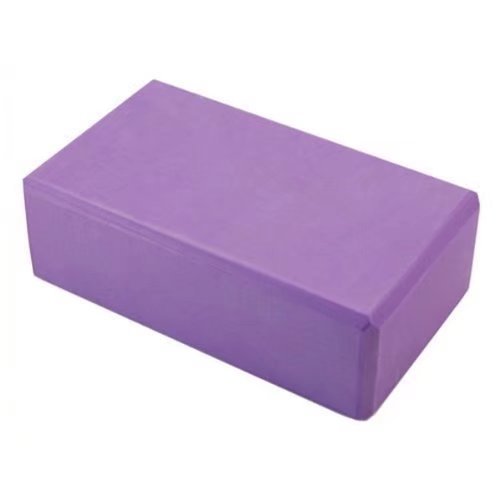 1 Pcs Purple Yoga Block Brick Foaming Foam Block Home Exercise Pilates Tool Stretching Aid