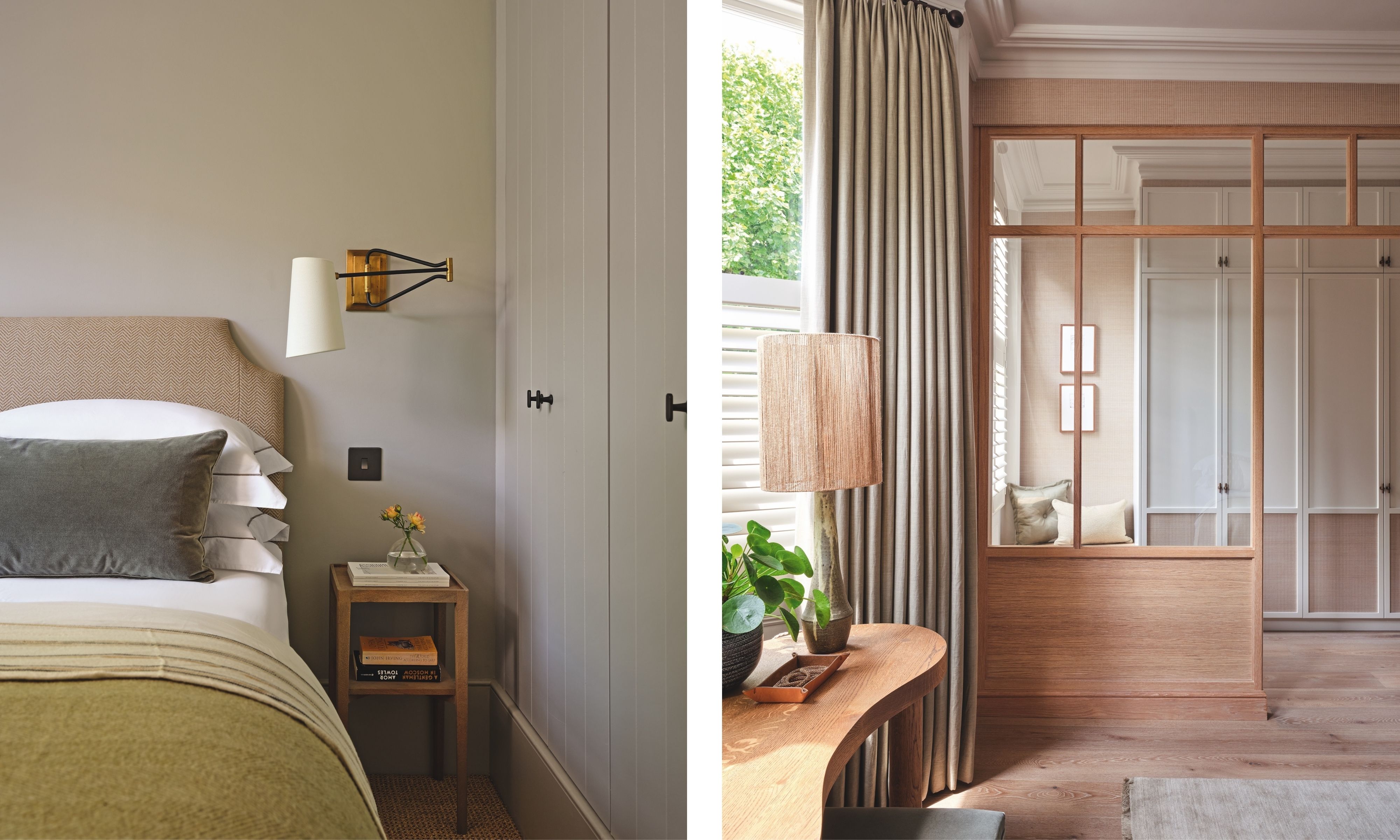 Bedroom and dressing room