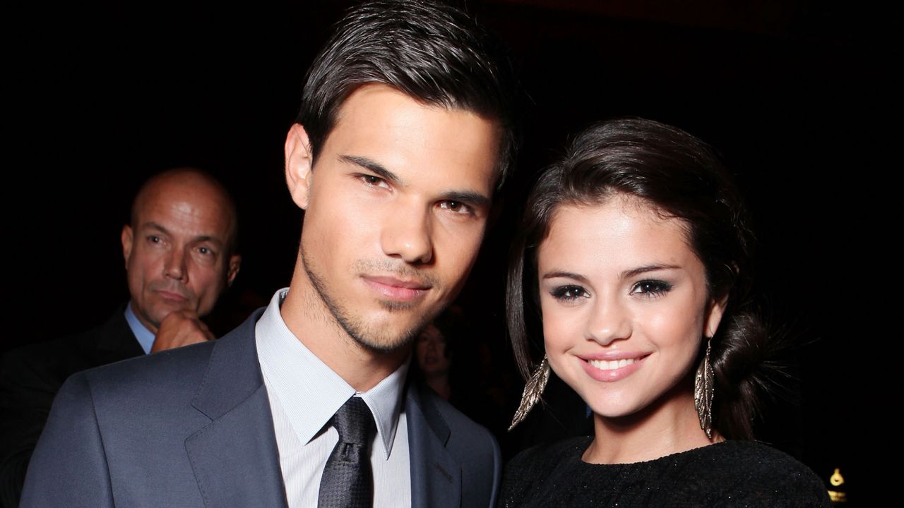 Taylor Lautner and Selena Gomez at the premiere of Abduction in 2011