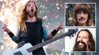 Rob Van Der Loo, Jon Lord and John Petrucci