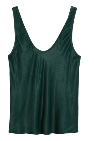 Nordstrom, Satin Scoop Neck Tank (Was $60) 