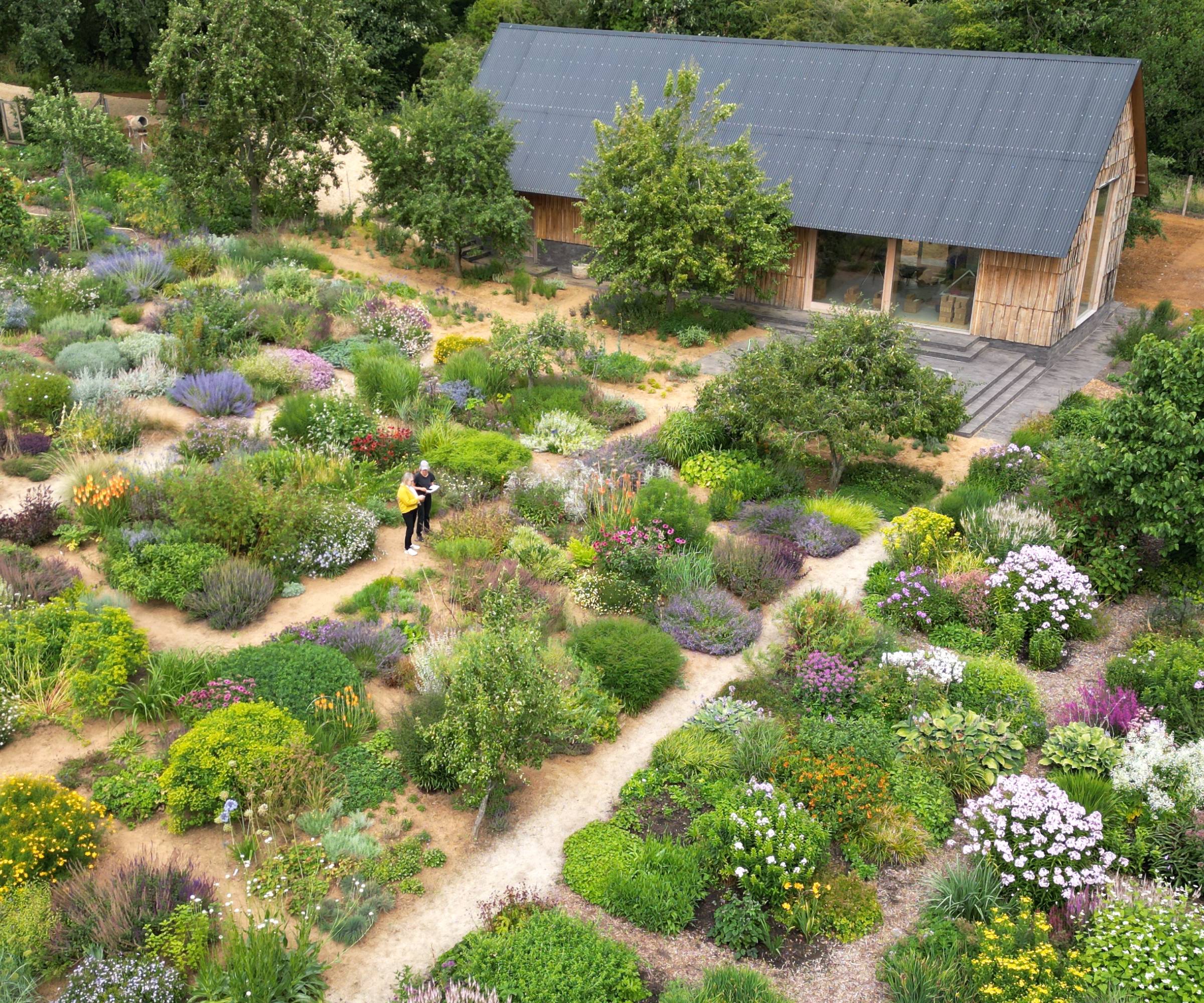 Plant Library at The Serge Hill Project in Hertfordshire