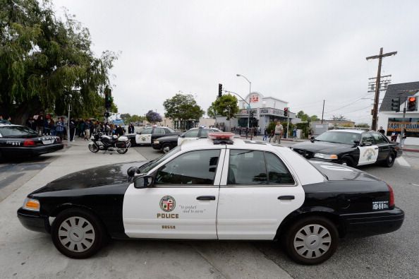 An LAPD car.